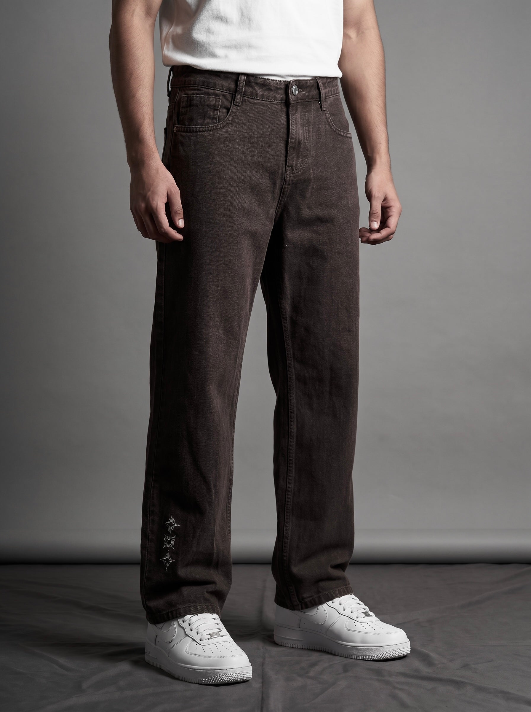 Mocha Tiger Denim