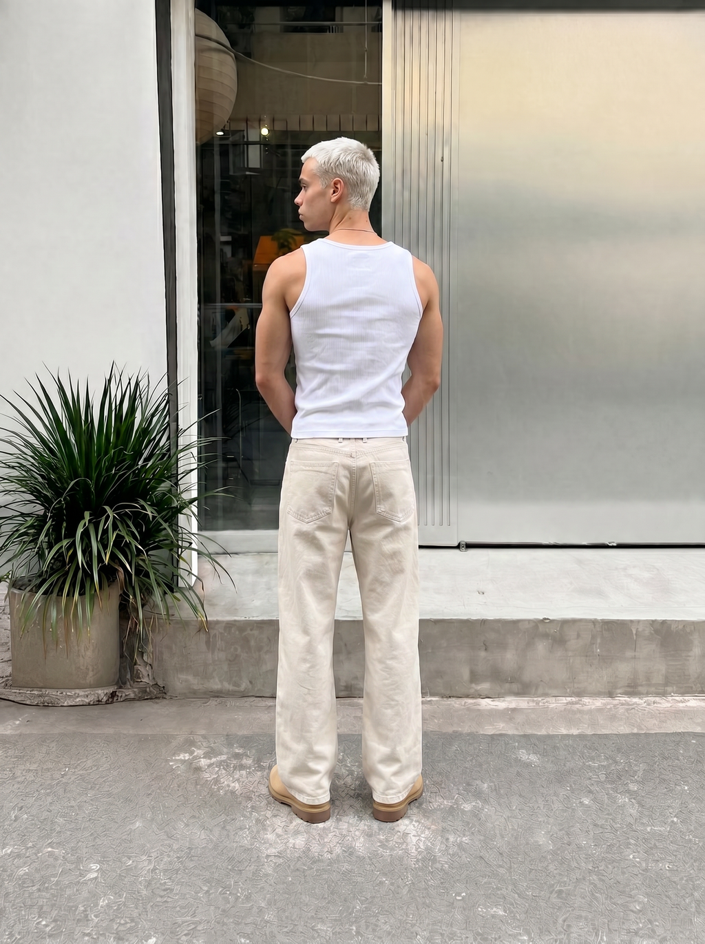 Ivory Katana Denim