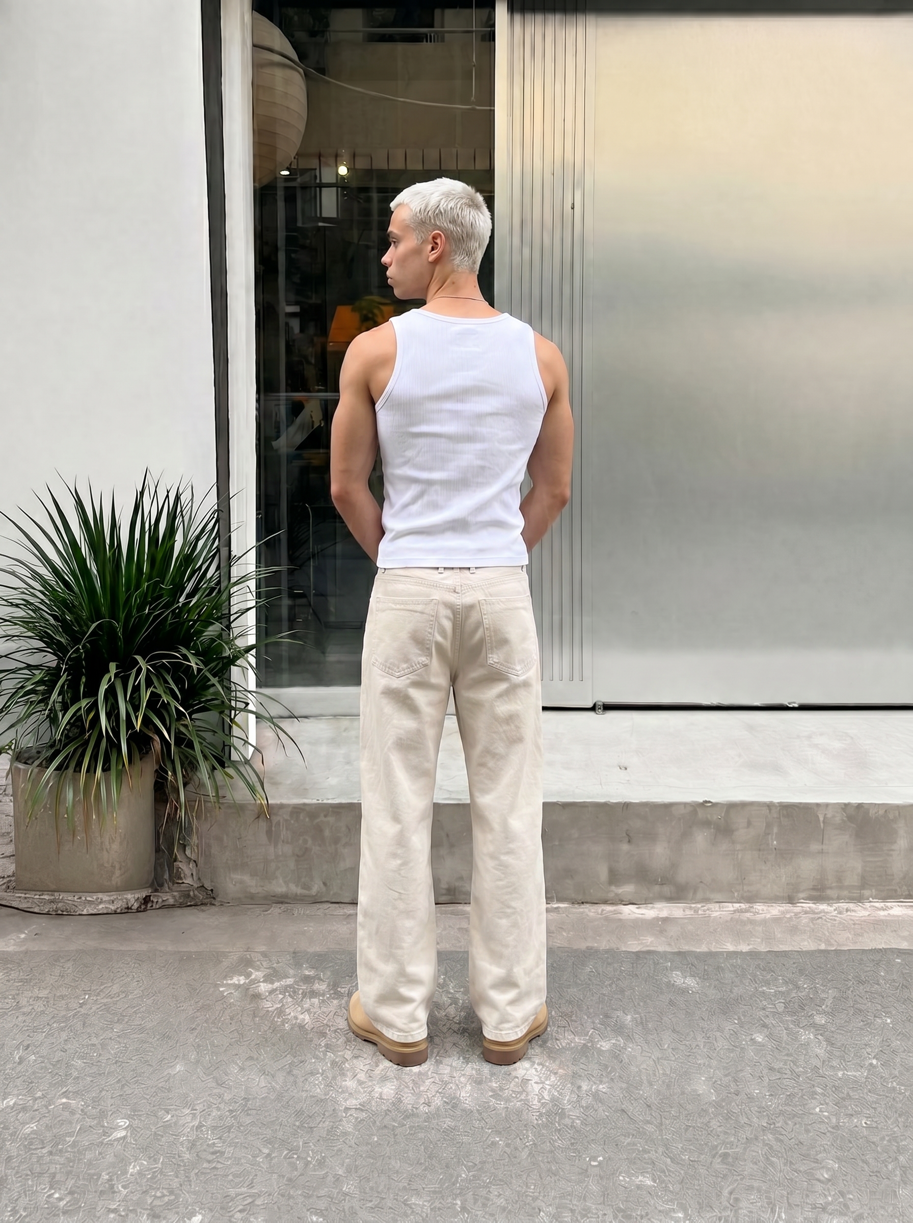 Ivory Katana Denim