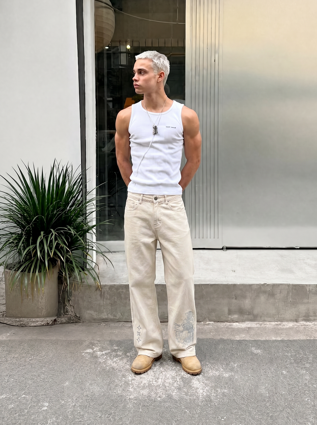 Ivory Katana Denim