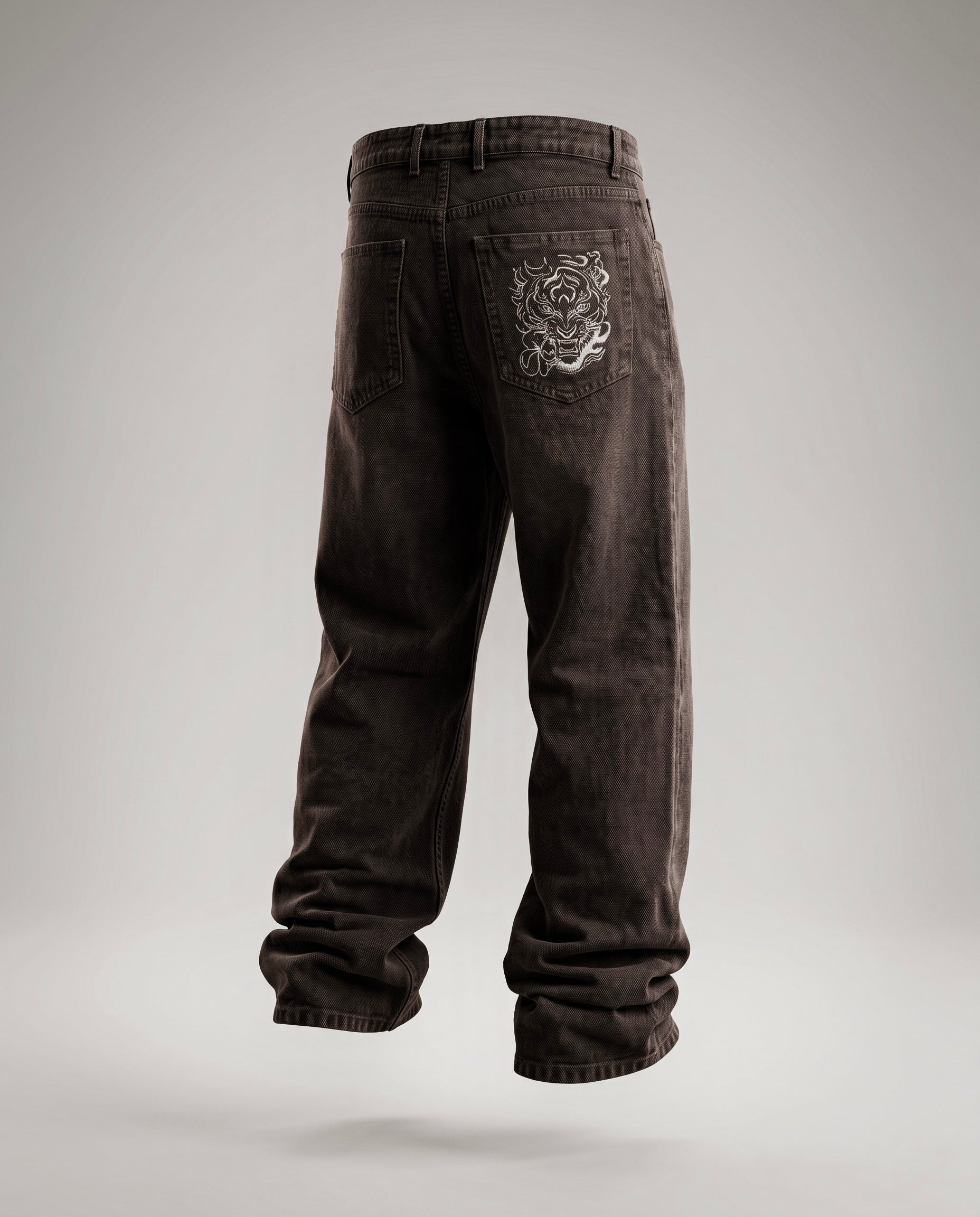 Mocha Tiger Denim
