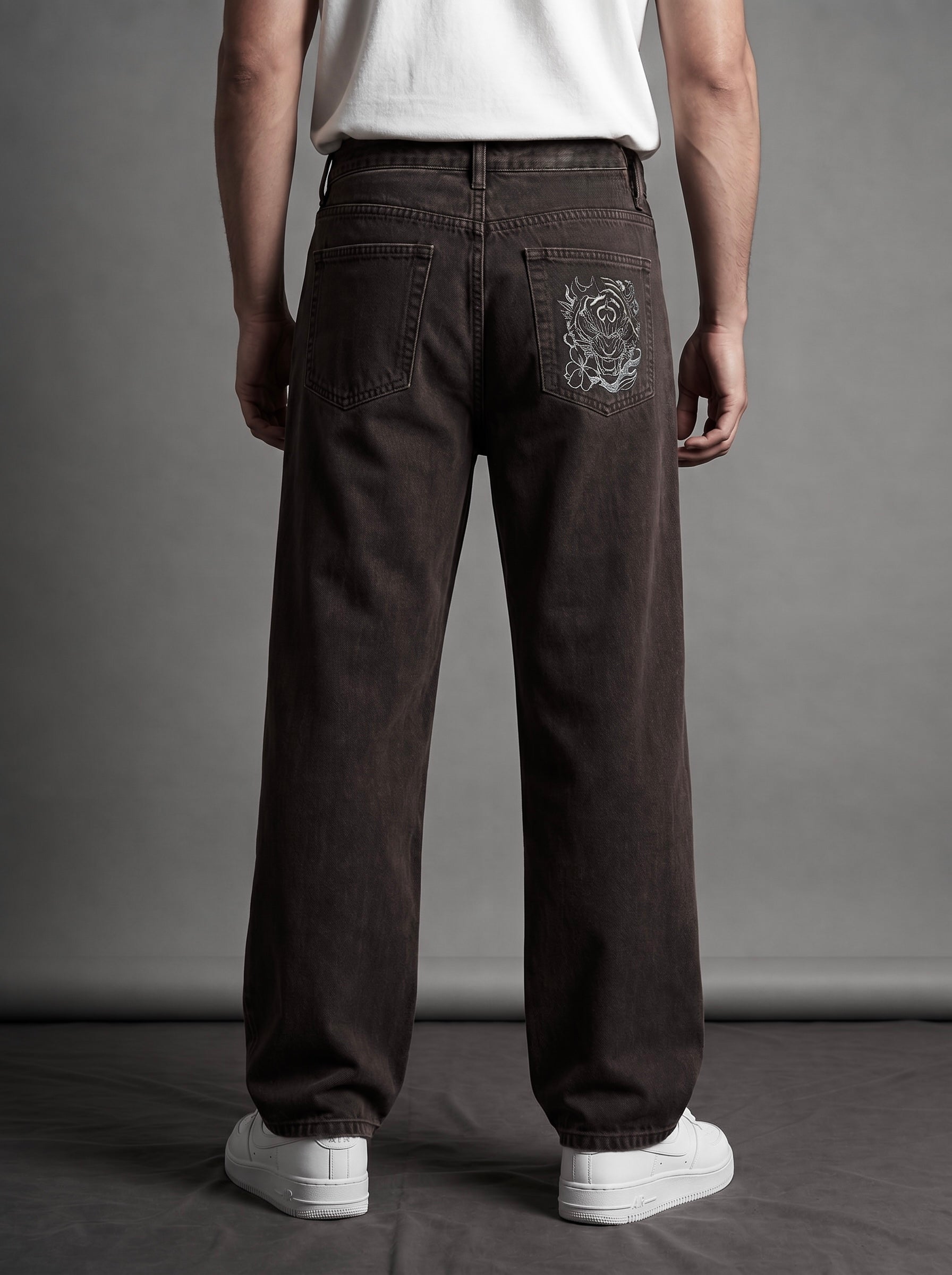 Mocha Tiger Denim