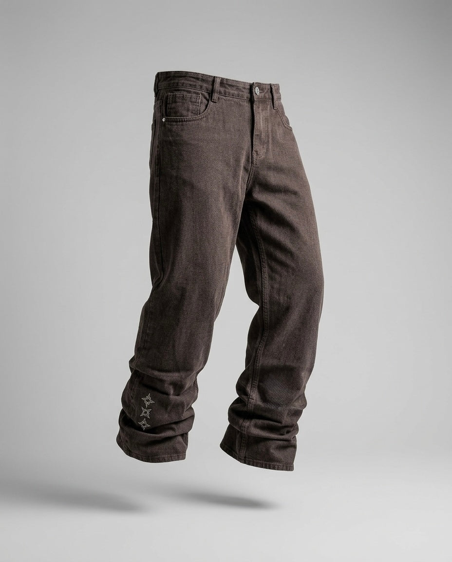 Mocha Tiger Denim