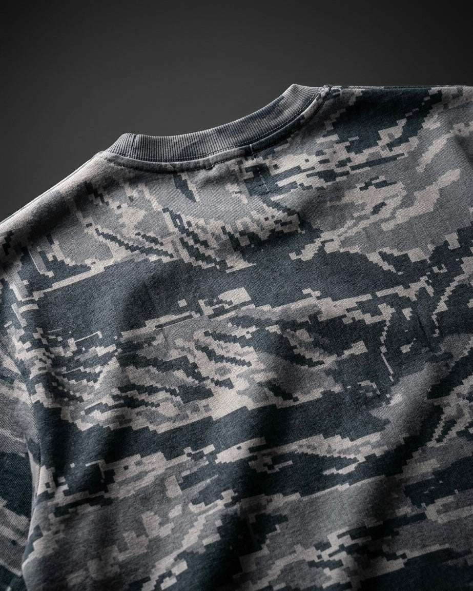 Cyber Glitch Camo Tee