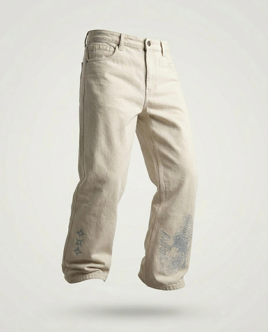 Ivory Katana Denim