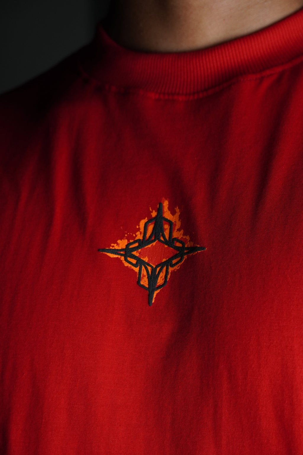 Travis tee/La flame