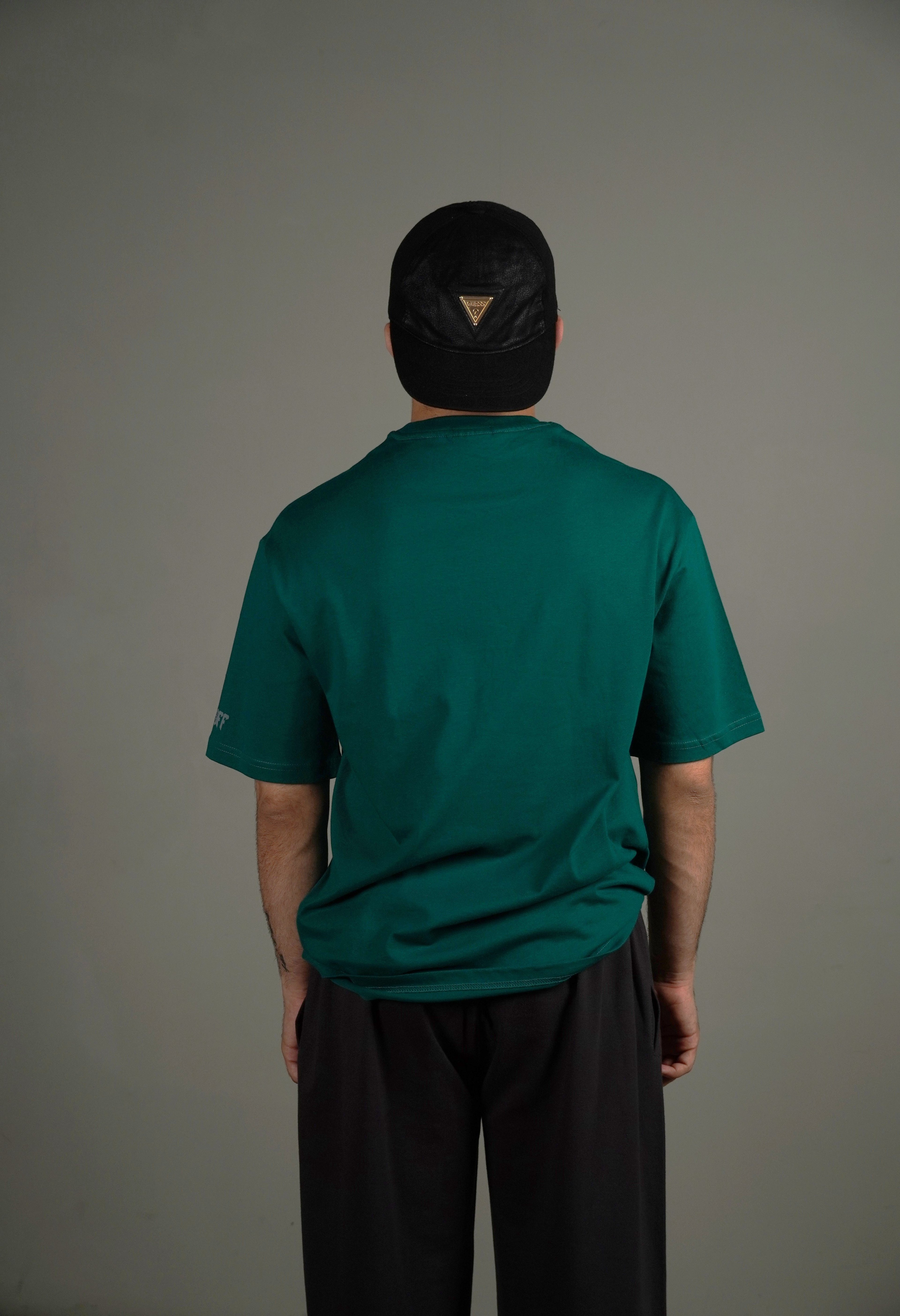 Green basic tee