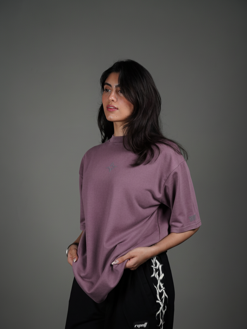 Dark Lilac tee