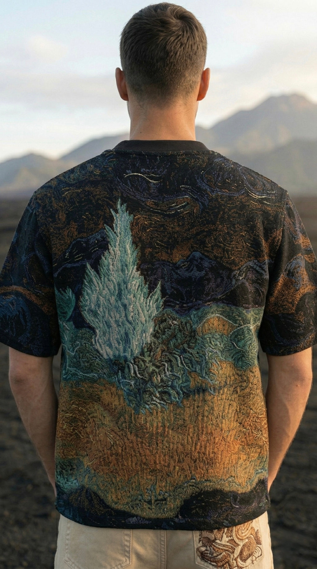 Midnight horizon tee