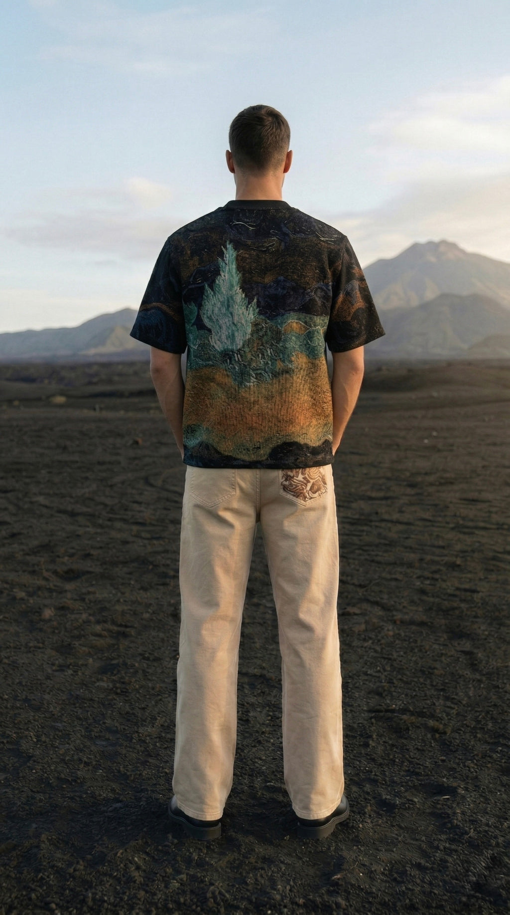 Midnight horizon tee