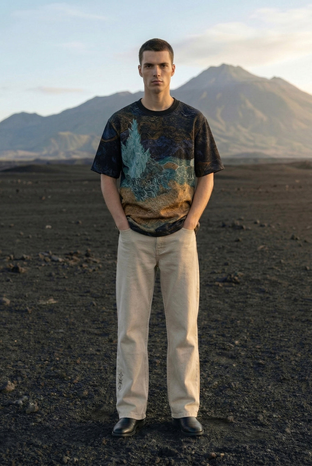 Midnight horizon tee