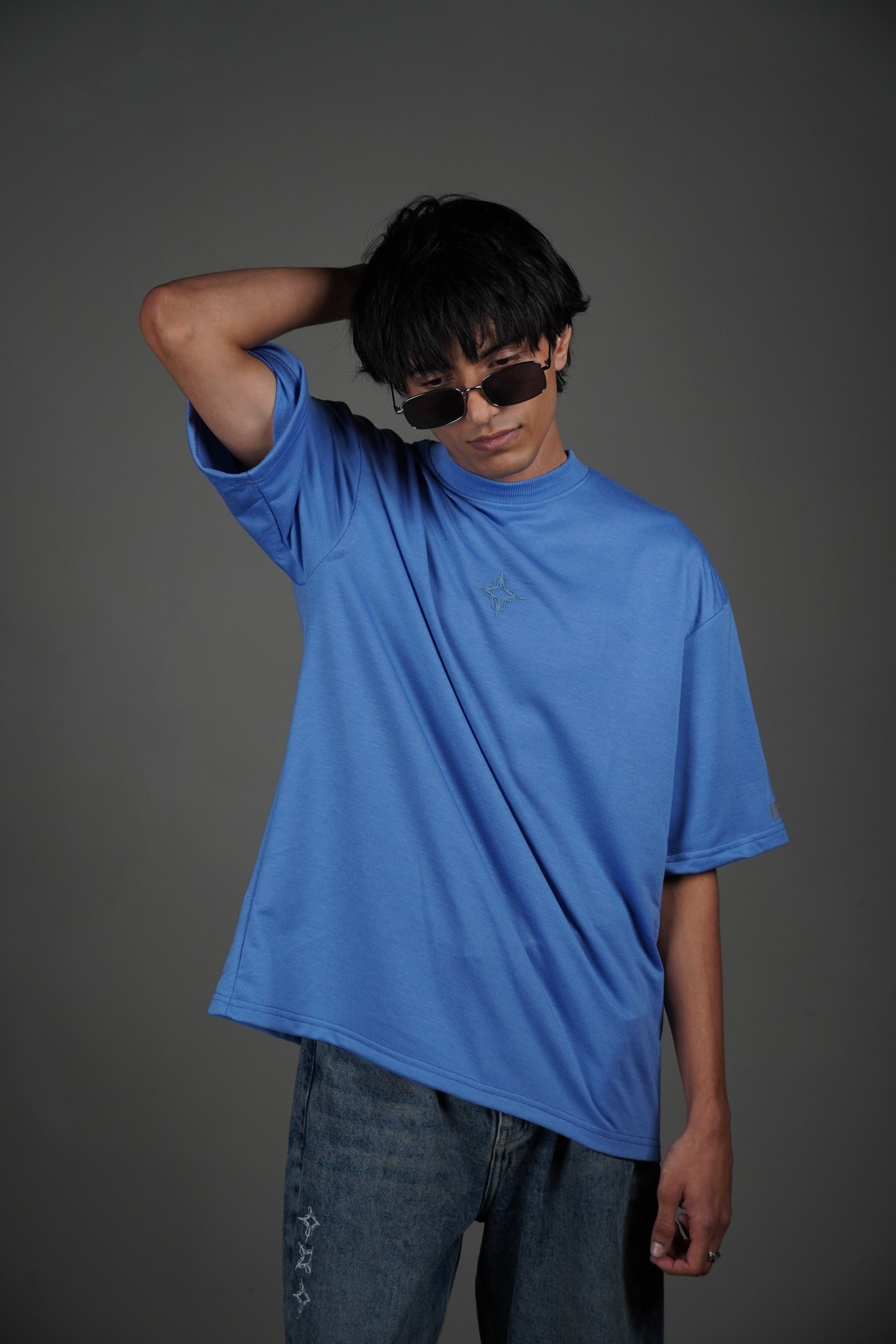 Air Force Blue tee( Oversized Tshirts ) by Ripoff
