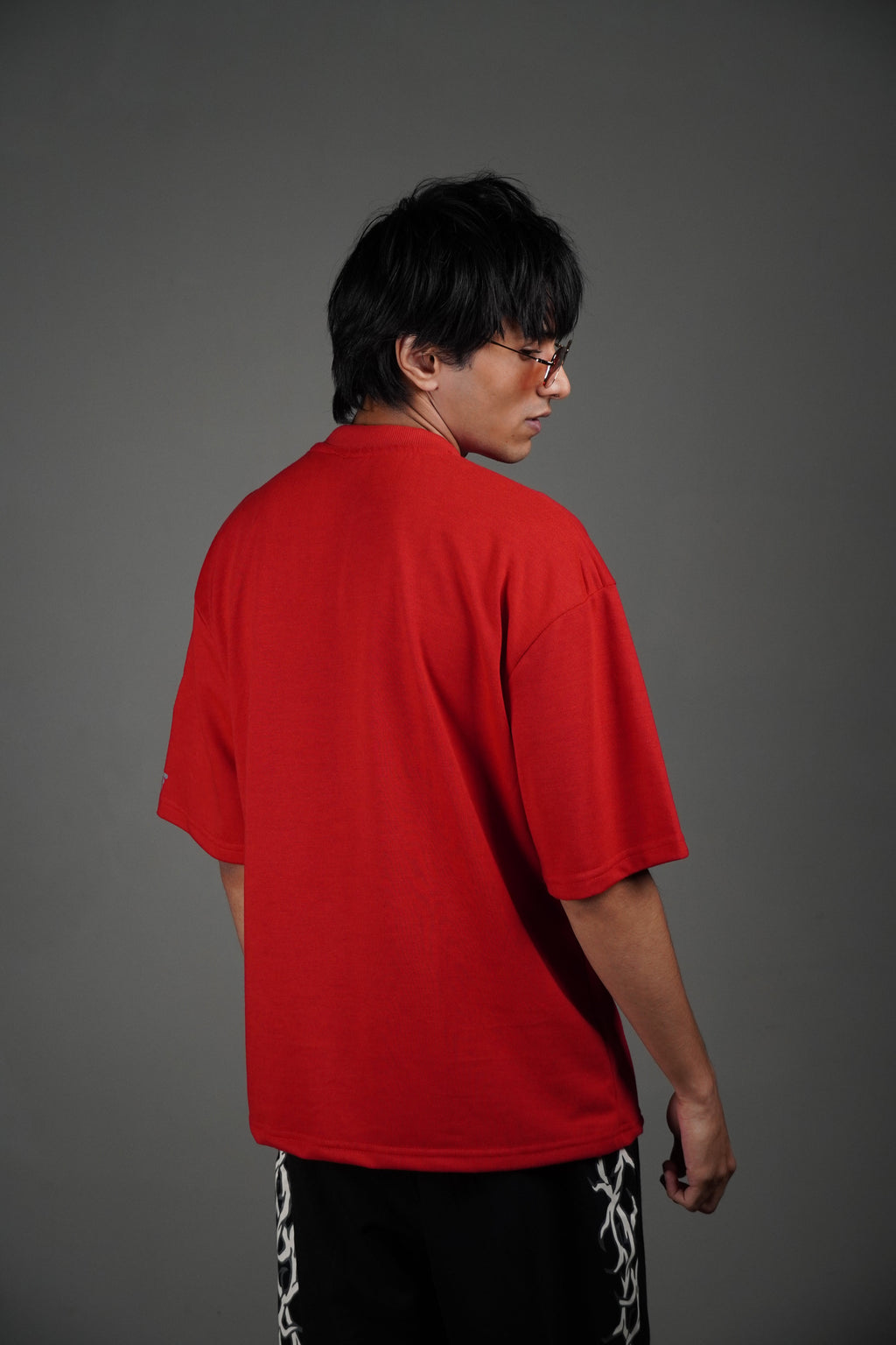Deep Red tee( Oversized Tshirts ) by Ripoff