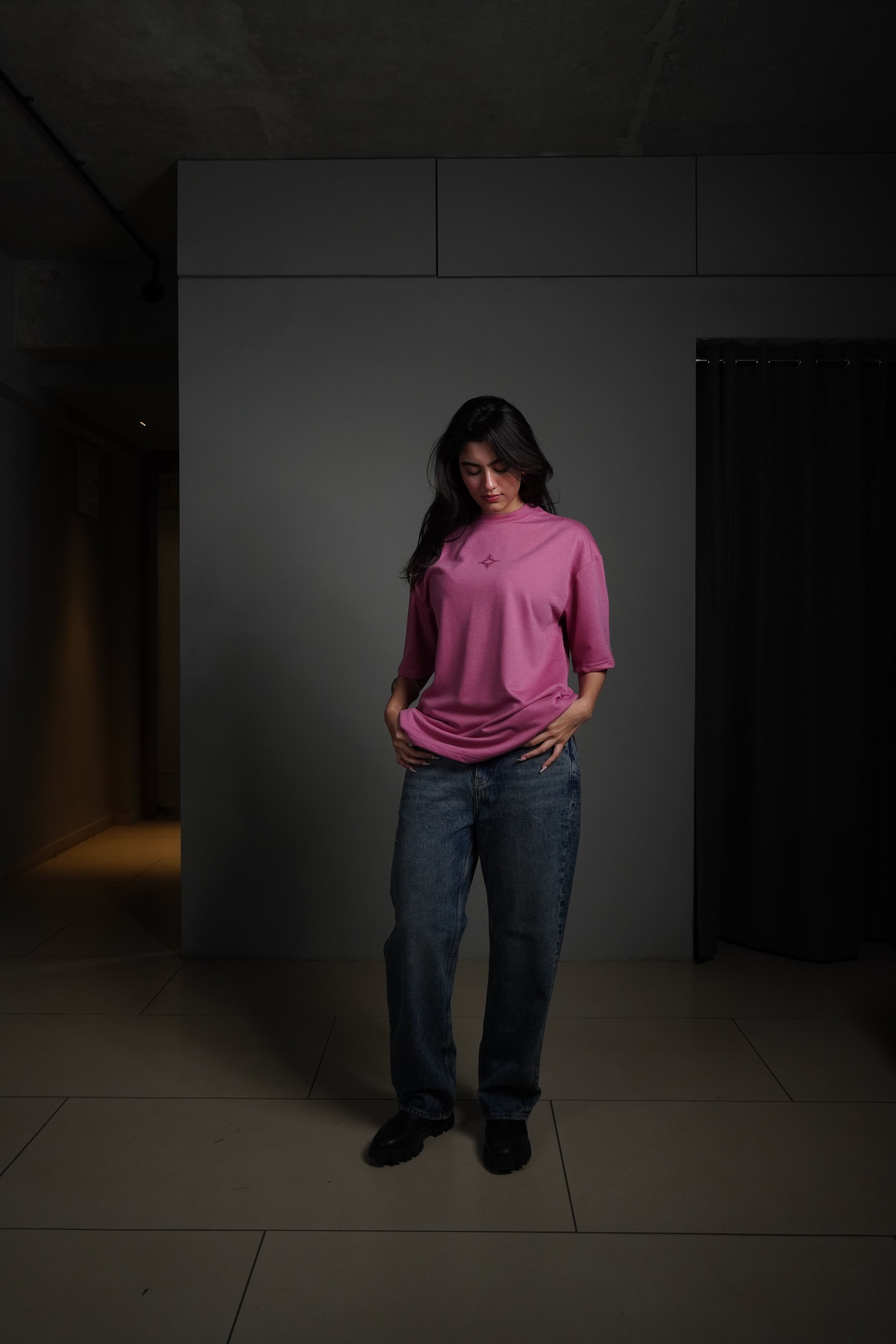 Faded Pink tee( Oversized Tshirts ) by Ripoff
