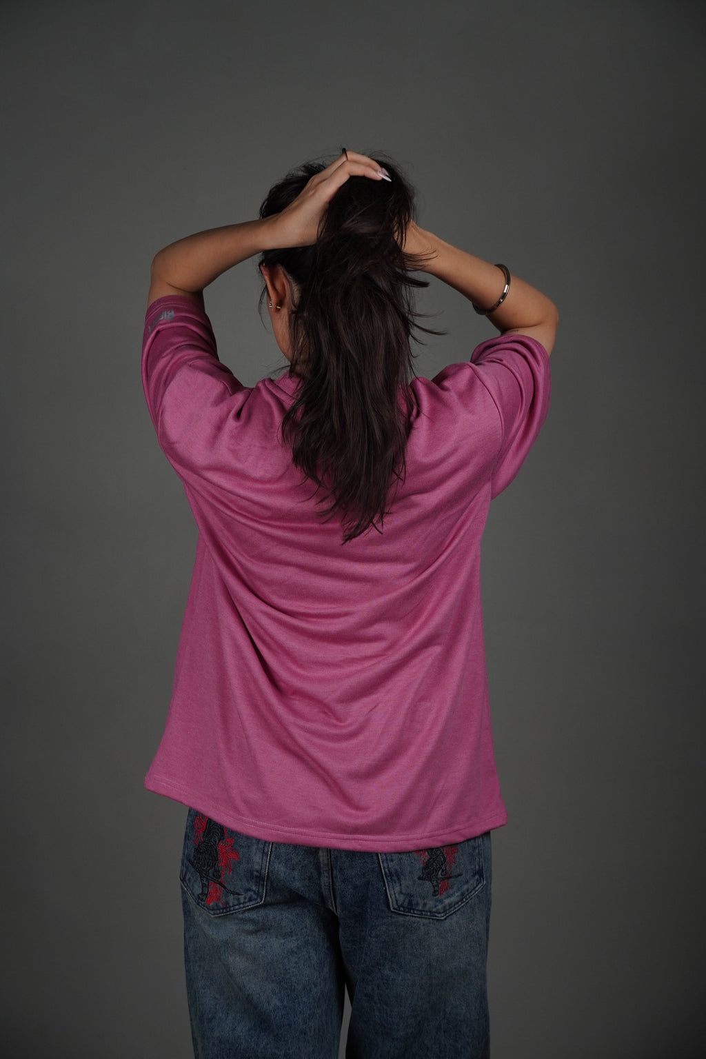 Faded Pink tee( Oversized Tshirts ) by Ripoff