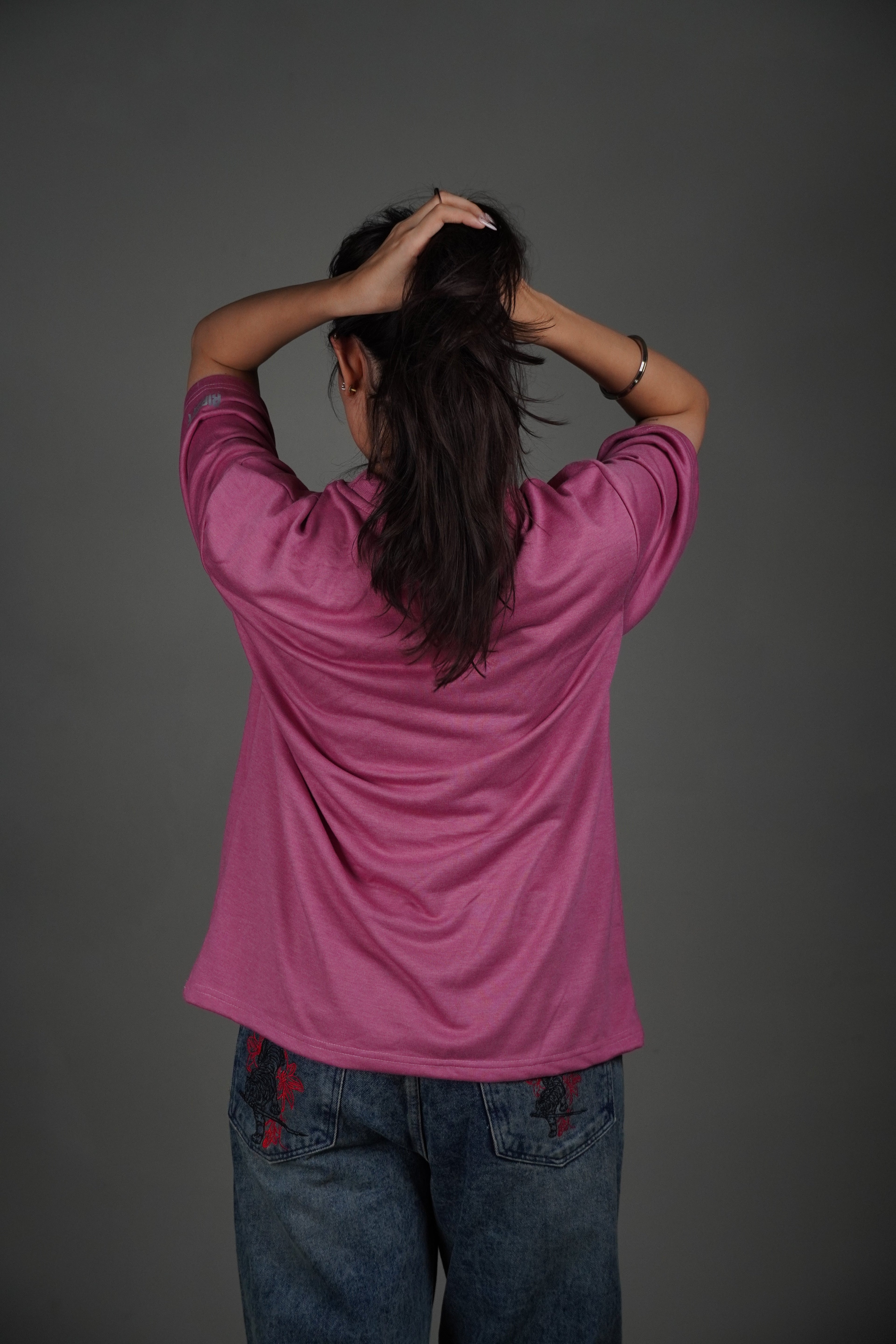 Faded Pink tee( Oversized Tshirts ) by Ripoff
