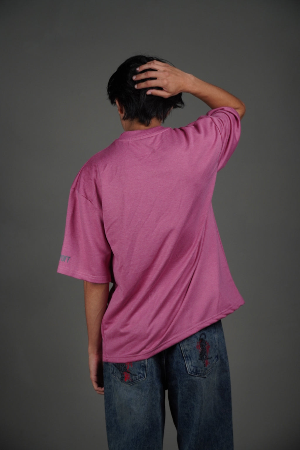 Faded Pink tee( Oversized Tshirts ) by Ripoff