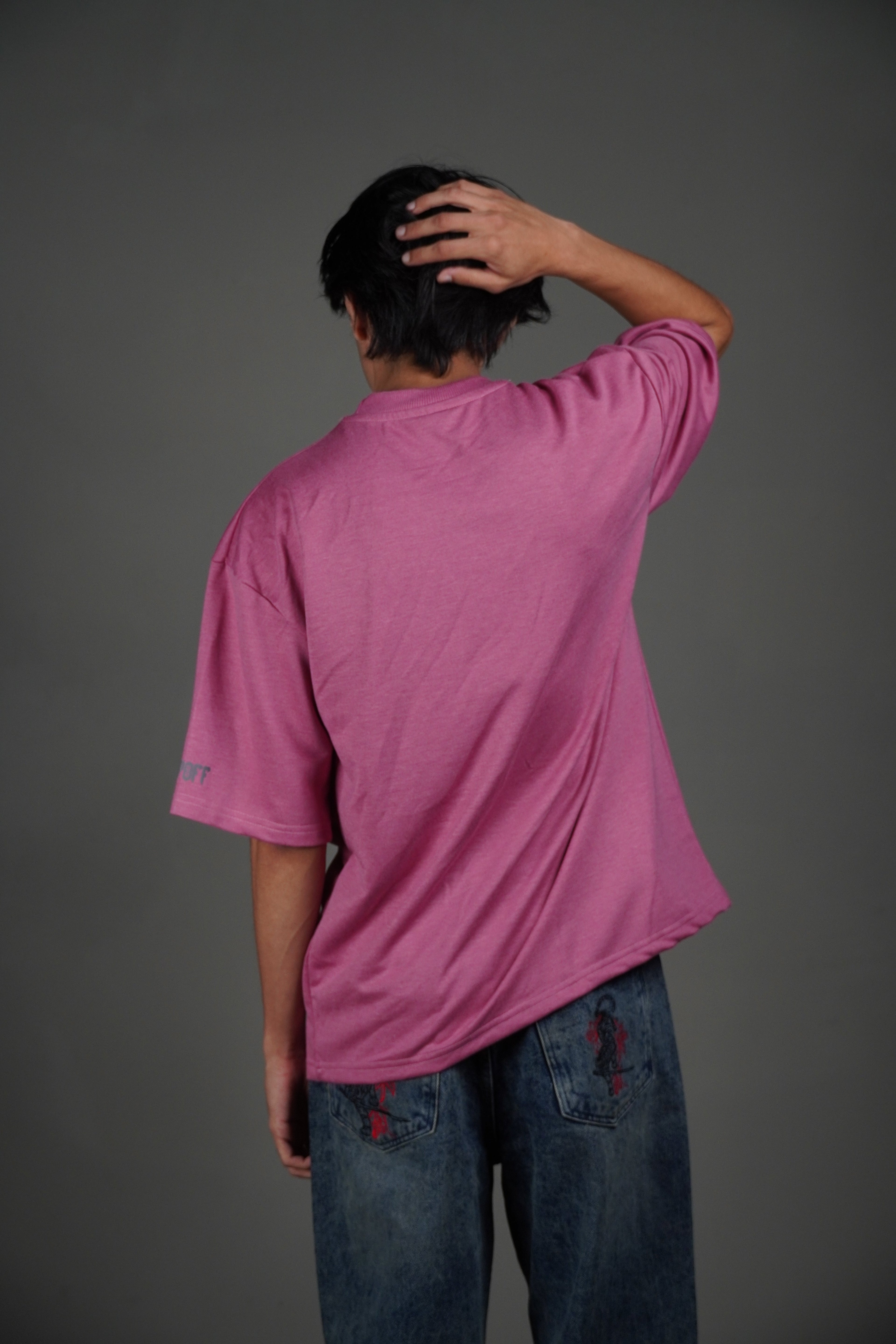 Faded Pink tee( Oversized Tshirts ) by Ripoff