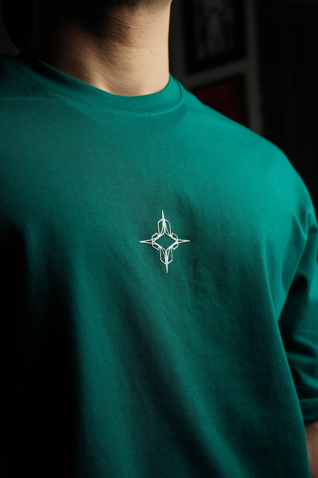 Green basic tee( Oversized Tshirts ) by Ripoff
