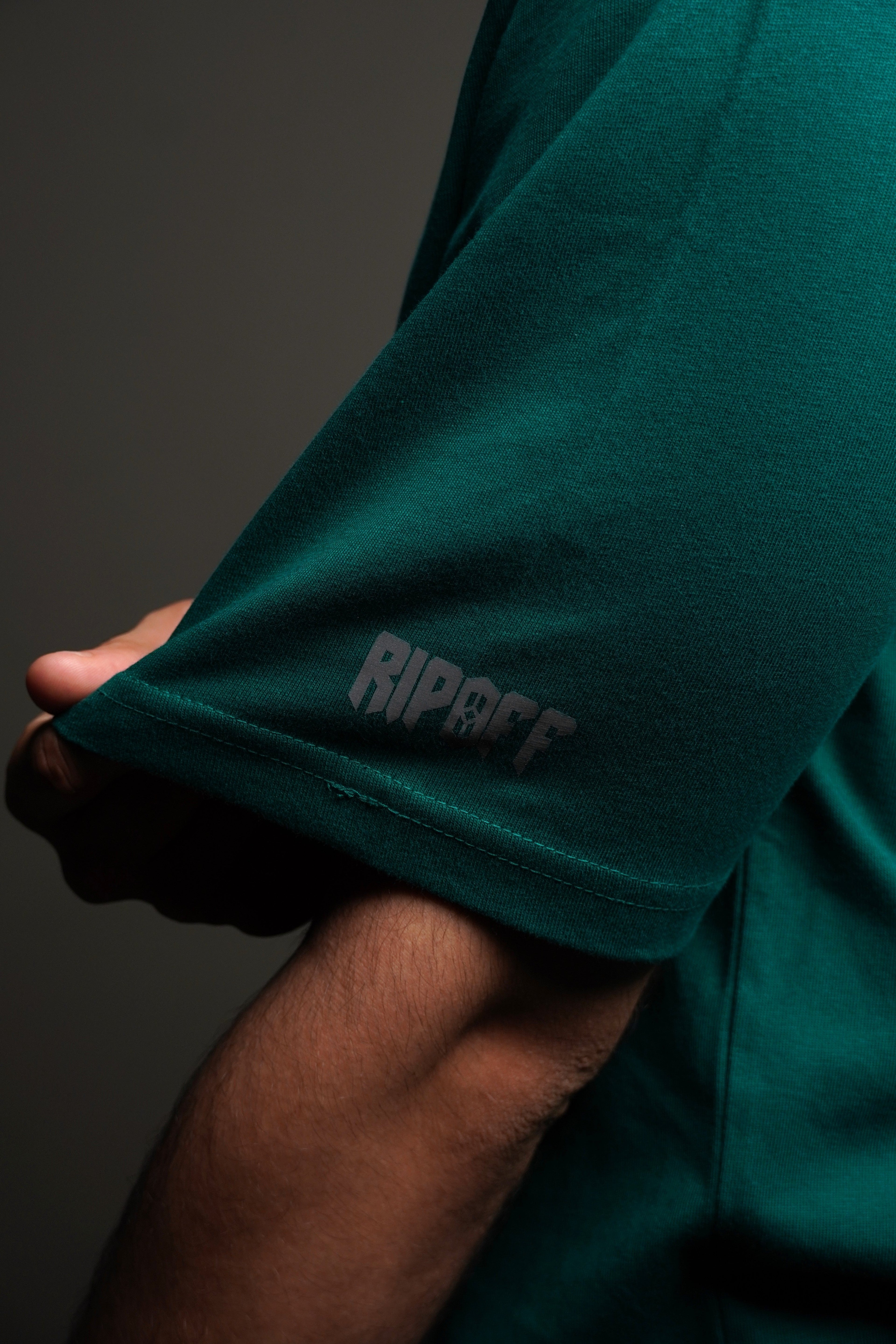 Green basic tee( Oversized Tshirts ) by Ripoff