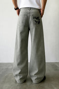 Icarus Matcha Denim which is a light green coloured baggy streetwear denim by Ripoff