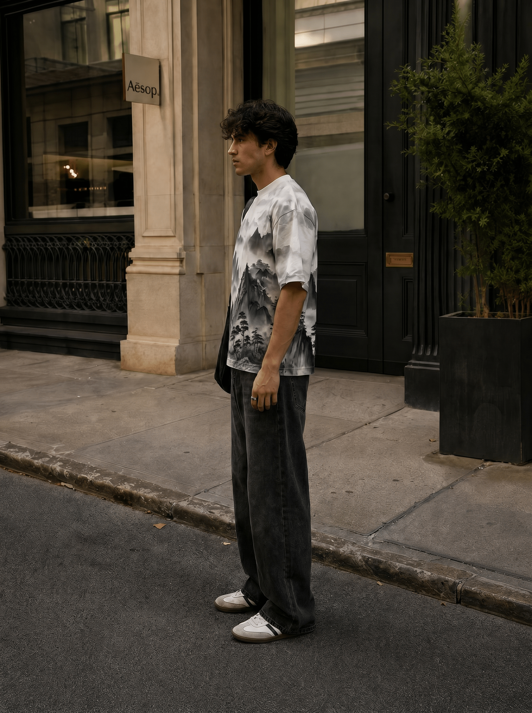 Inkfall Tee( Oversized Tshirts ) by Ripoff