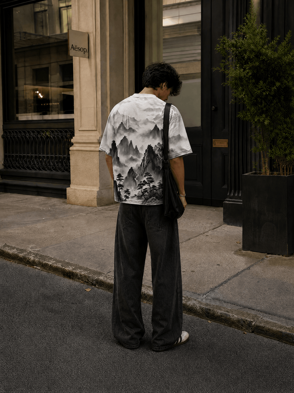 Inkfall Tee( Oversized Tshirts ) by Ripoff