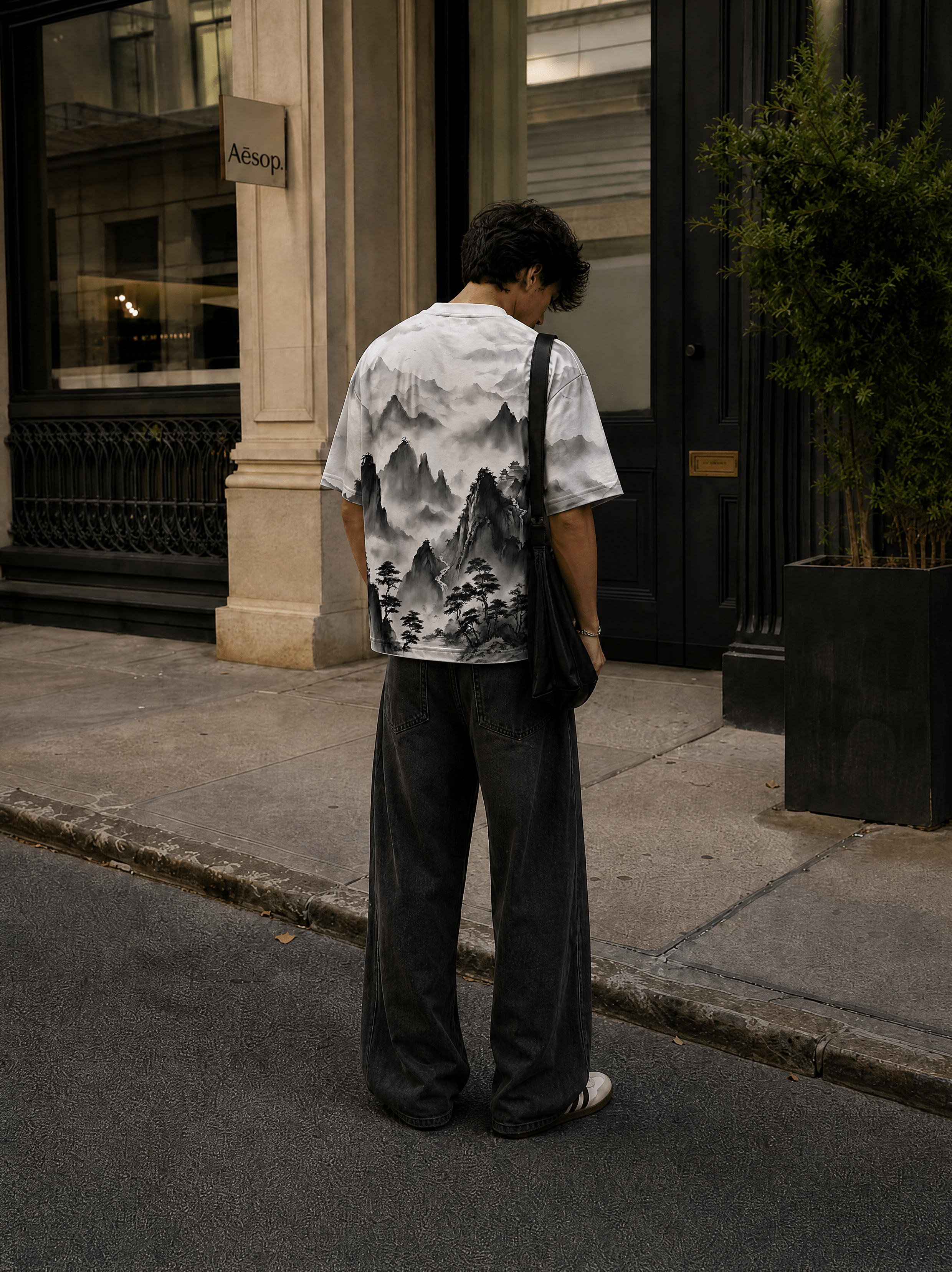 Inkfall Tee( Oversized Tshirts ) by Ripoff