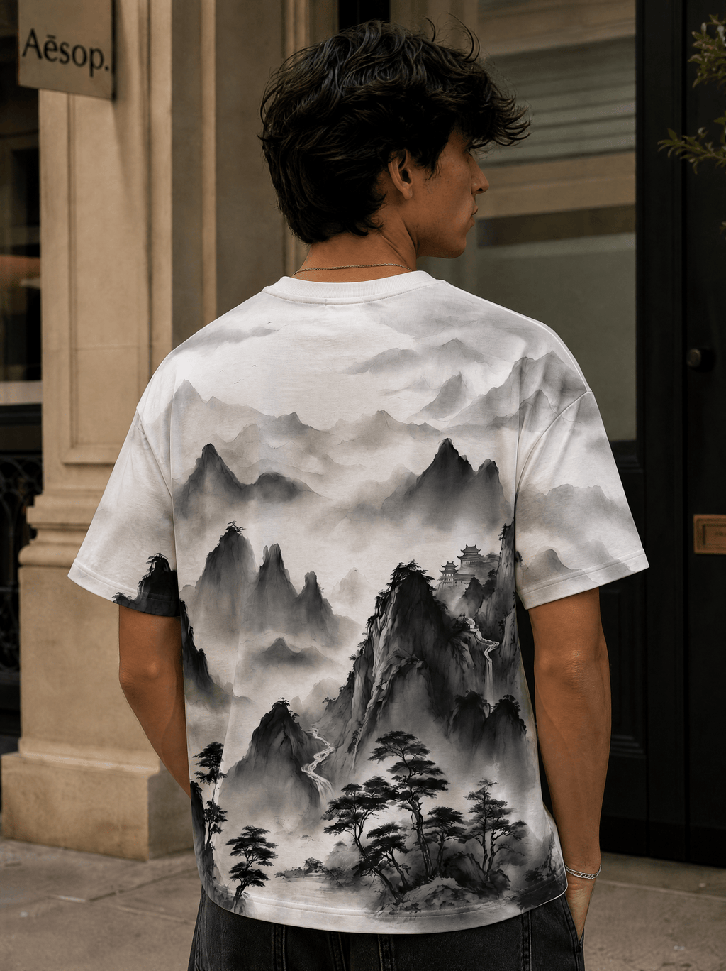 Inkfall Tee( Oversized Tshirts ) by Ripoff