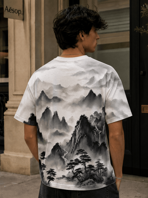 Inkfall Tee( Oversized Tshirts ) by Ripoff