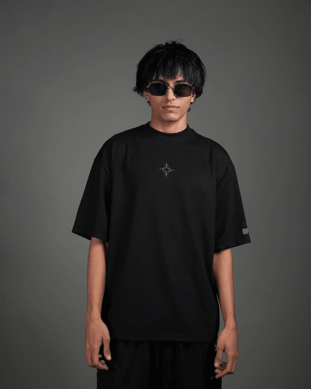Jet black tee( Oversized Tshirts ) by Ripoff