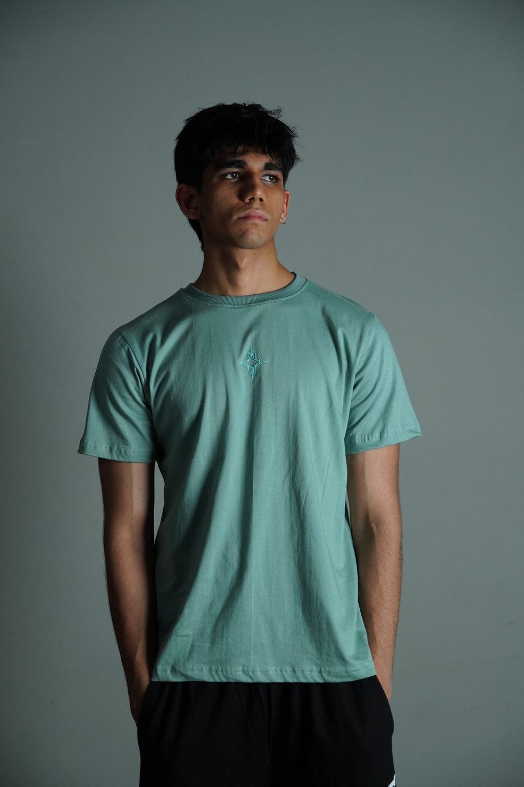 Mint green tee (Regular)( Regular Fit ) by Ripoff
