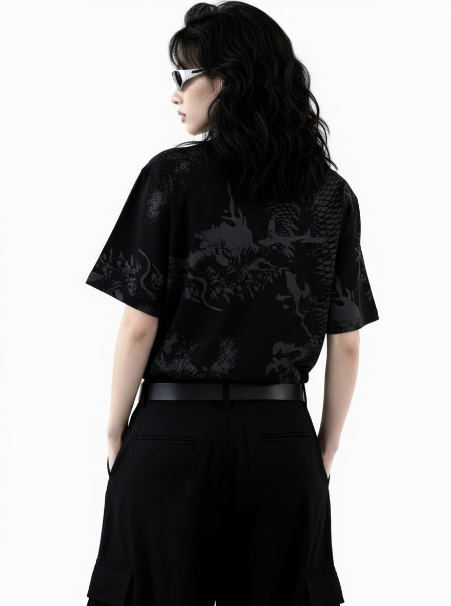Obsidian tee( Oversized Tshirts ) by Ripoff