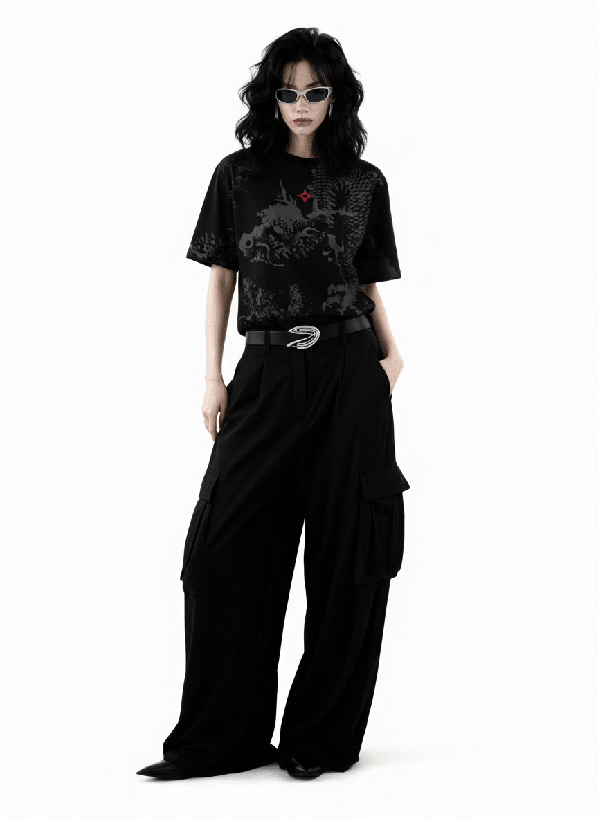 Obsidian tee( Oversized Tshirts ) by Ripoff