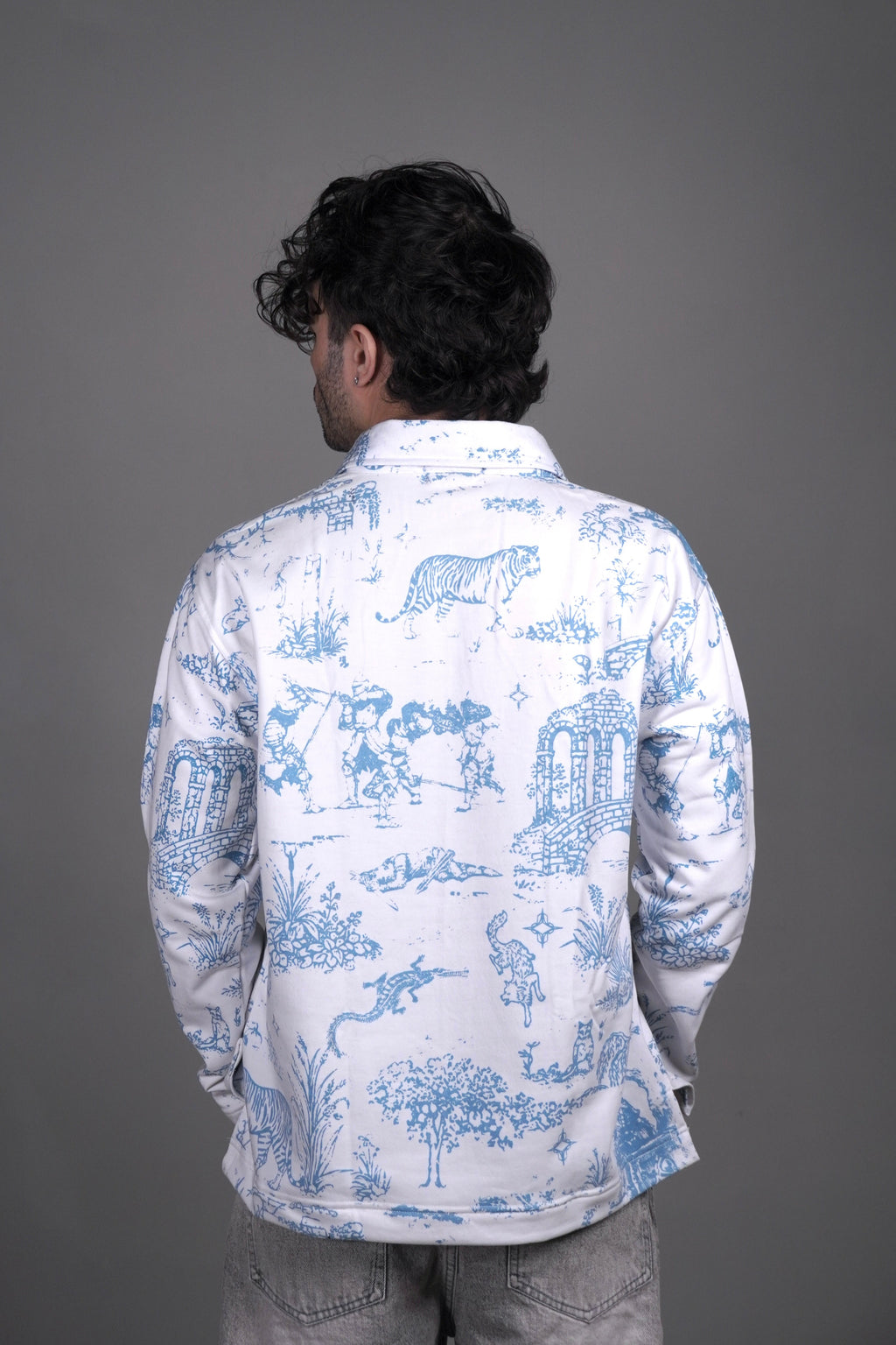 Old English zipper( sweatshirt ) by Ripoff
