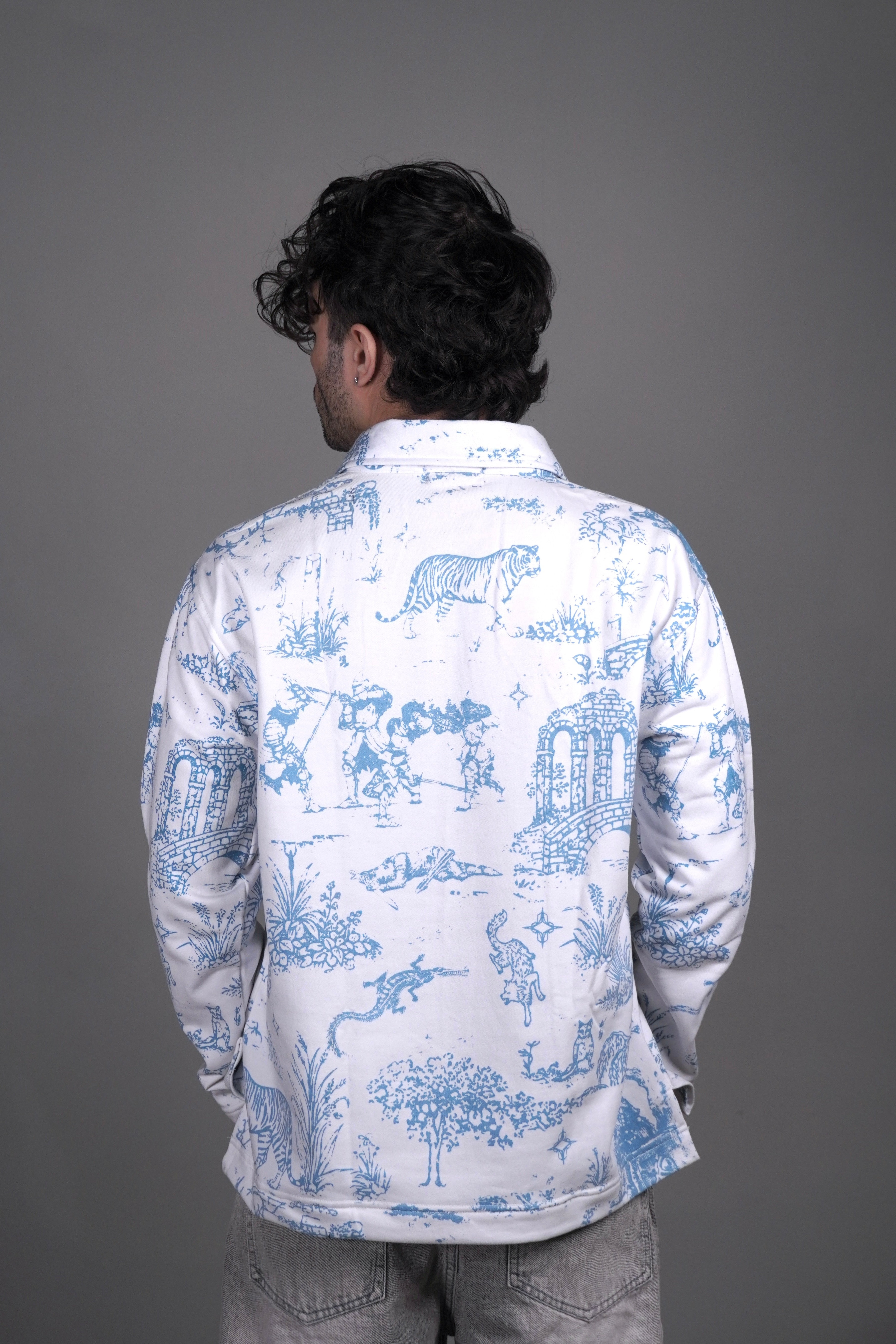 Old English zipper( sweatshirt ) by Ripoff