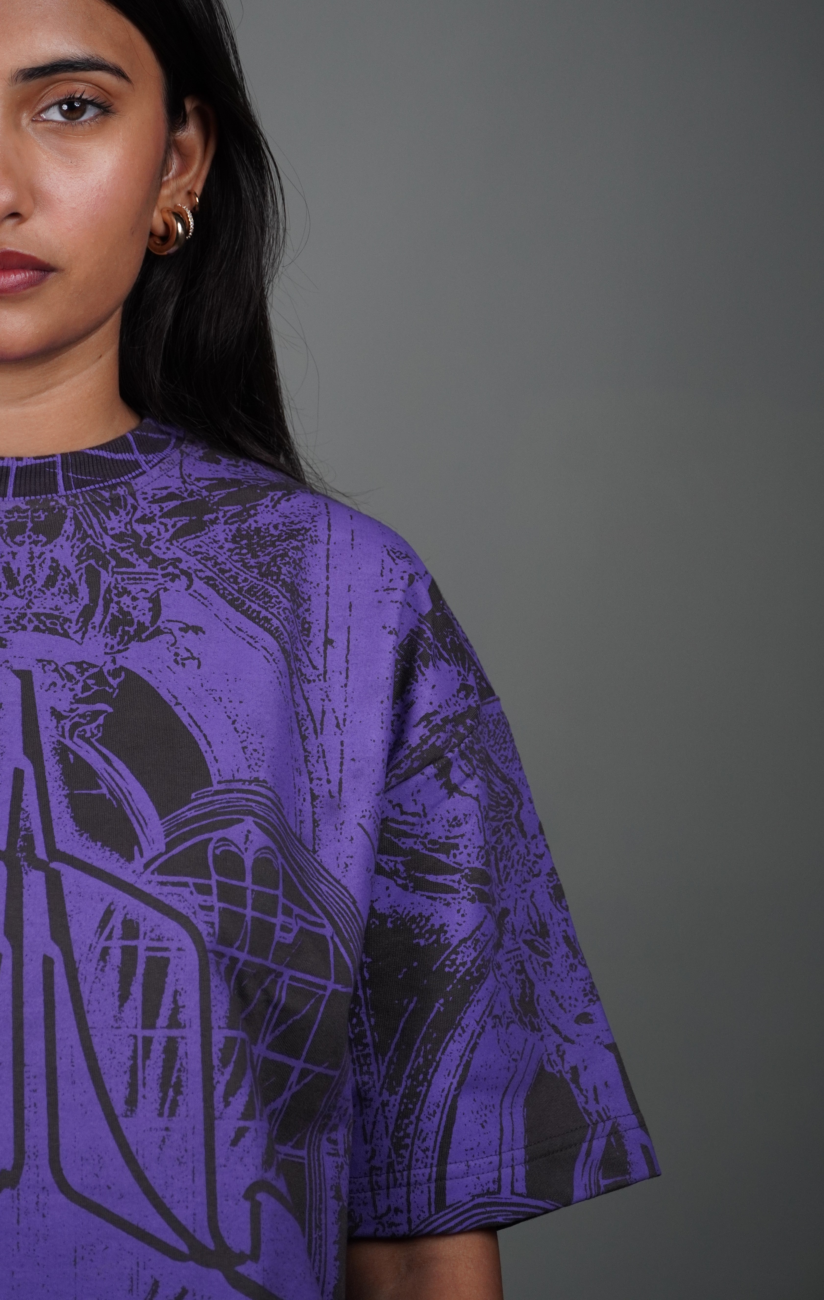 Purple haze tee( Oversized Tshirts ) by Ripoff