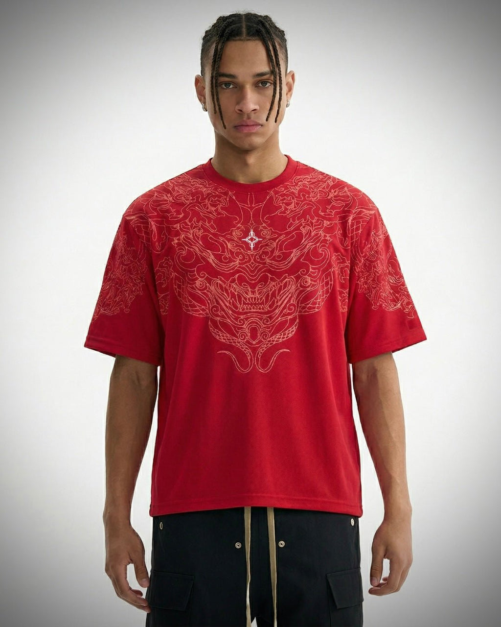 Shogun tee (red)( Oversized Tshirts ) by Ripoff