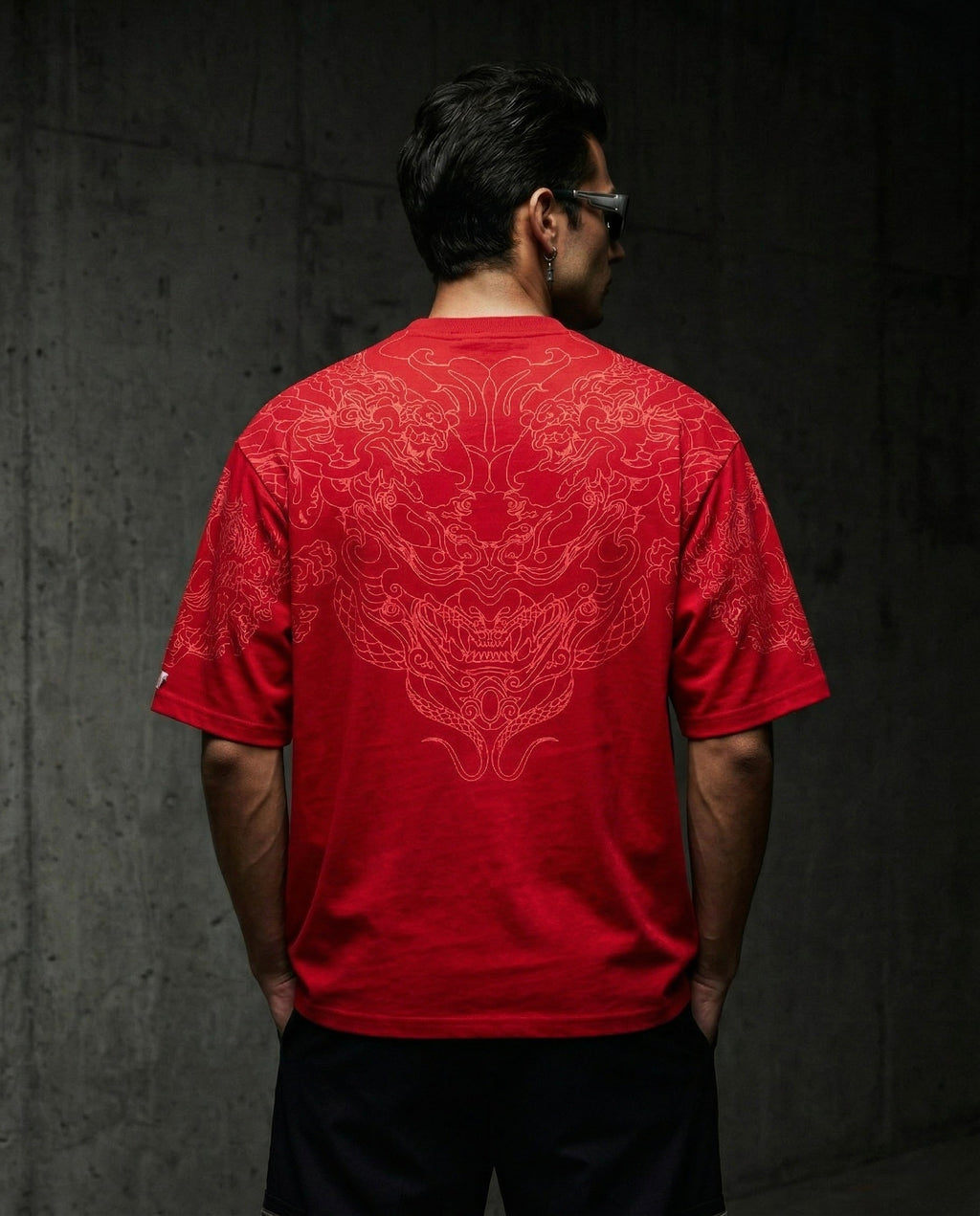 Shogun tee (red)( Oversized Tshirts ) by Ripoff