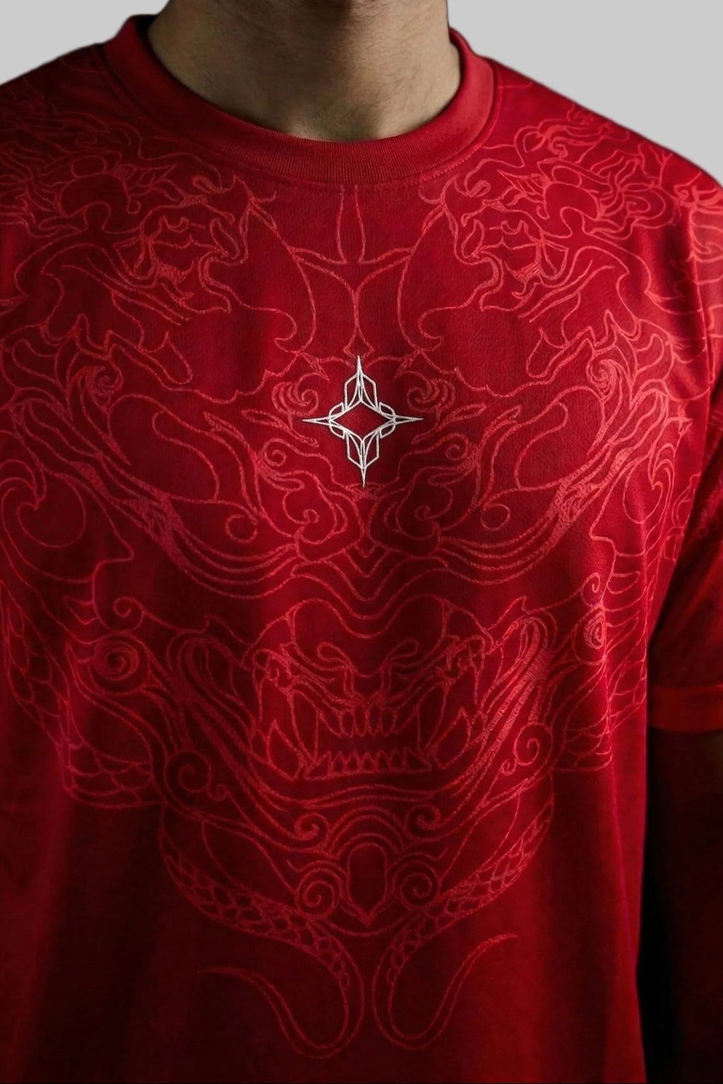 Shogun tee (red)( Oversized Tshirts ) by Ripoff