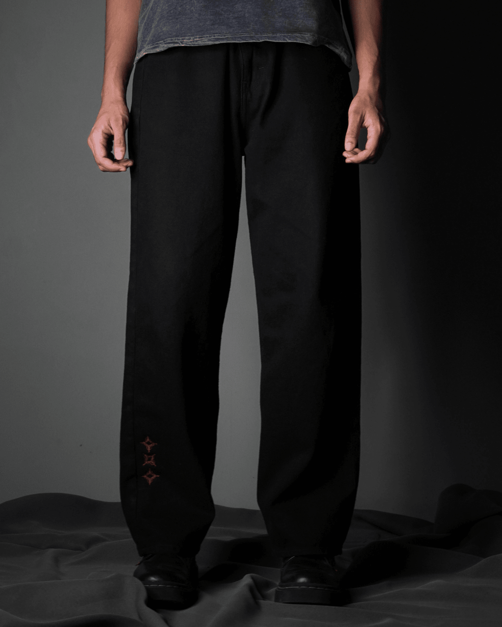 Tigerback black denim( denim ) by Ripoff