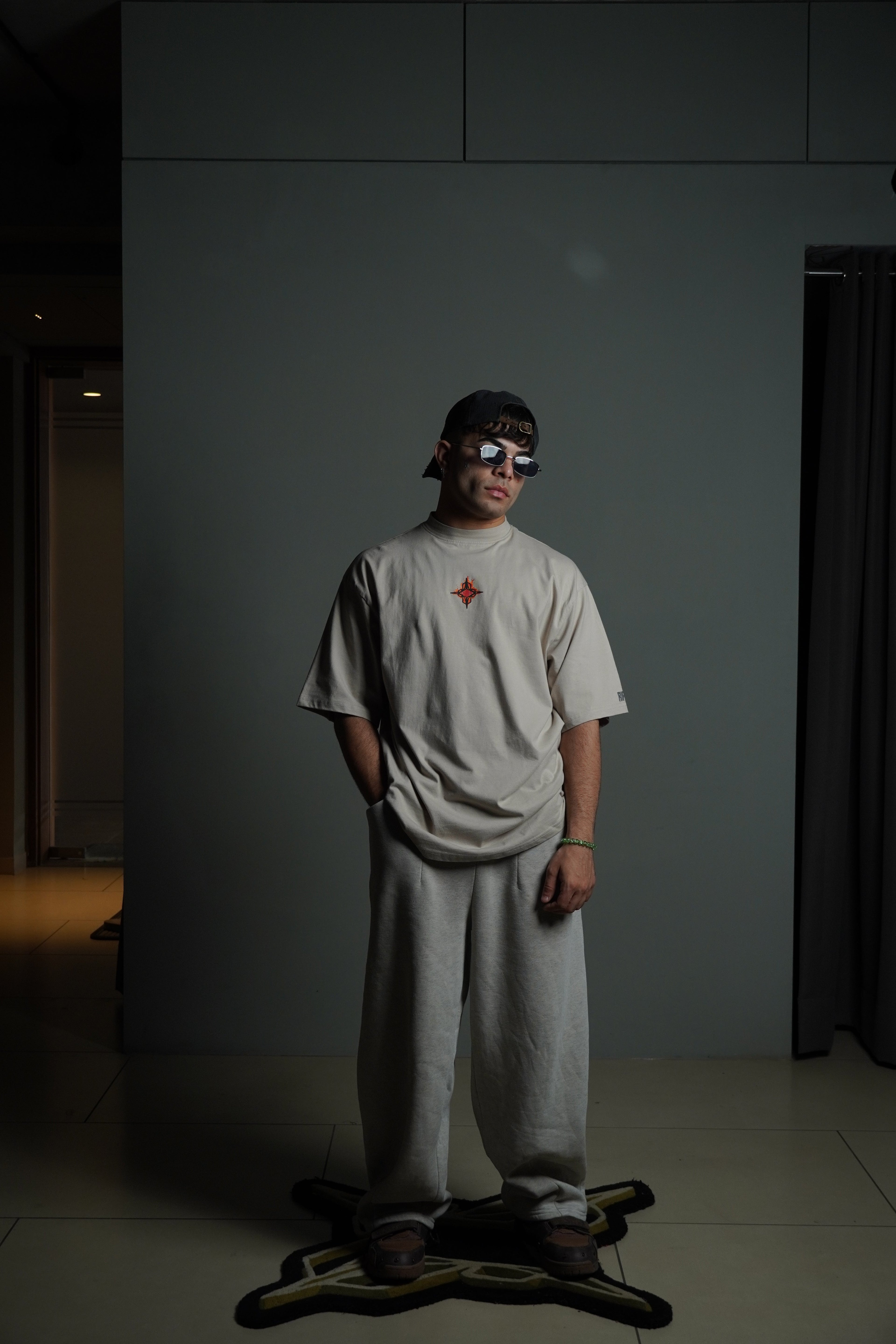 Travis tee/Cactus clay( Oversized Tshirts ) by Ripoff