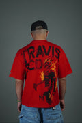 Travis tee/La flame( Oversized Tshirts ) by Ripoff