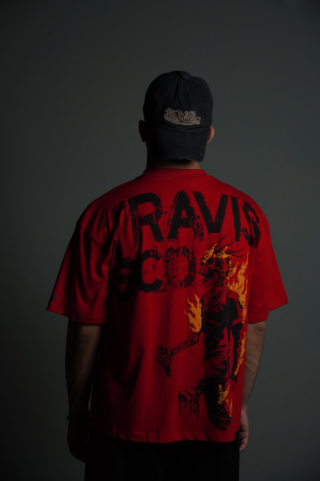 Travis tee/La flame( Oversized Tshirts ) by Ripoff