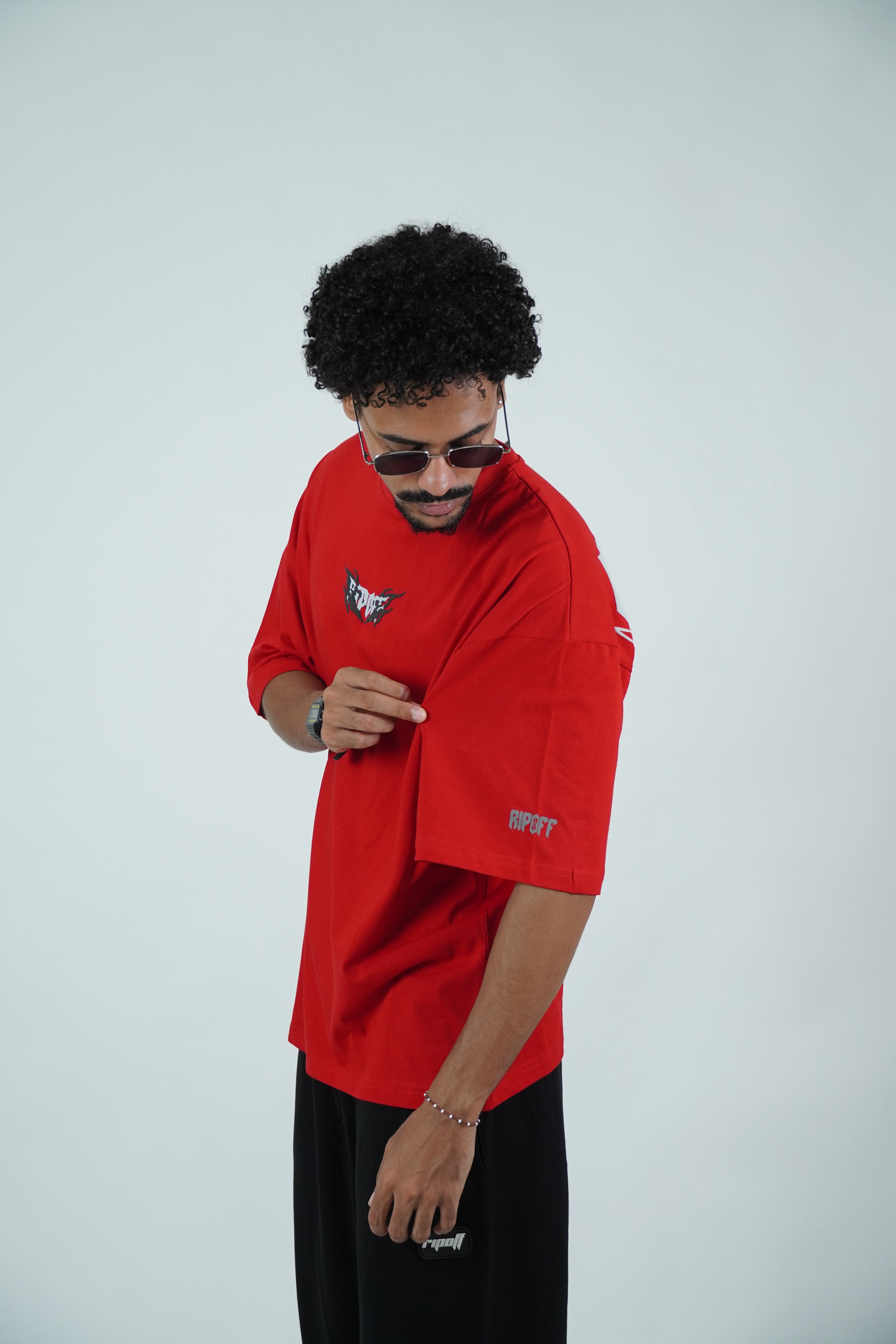 VSNRY Tee//blood red( Oversized Tshirts ) by Ripoff