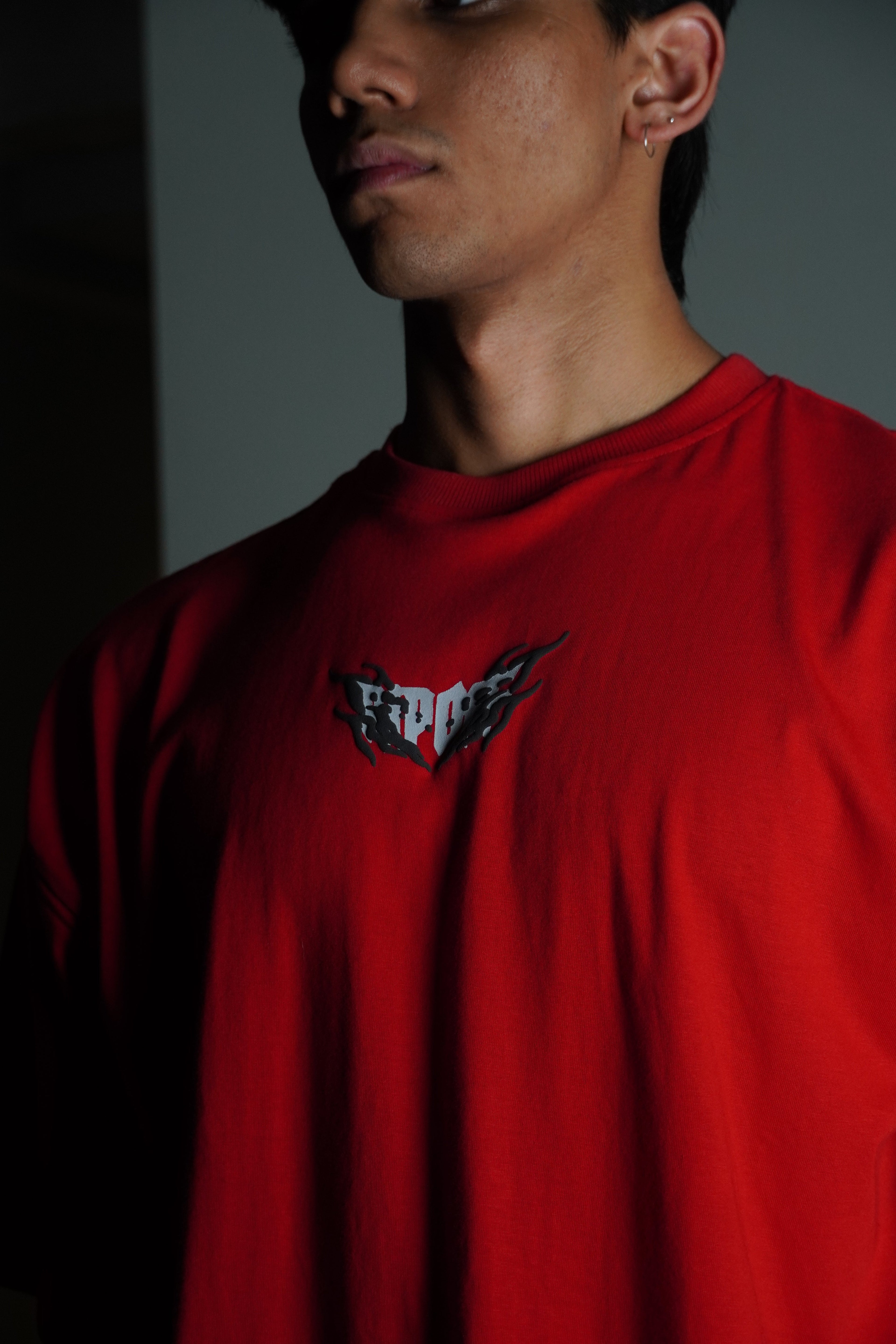 VSNRY Tee//blood red( Oversized Tshirts ) by Ripoff